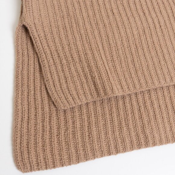 Theory Turtleneck Wool Cashmere Sweater Oversized Soft Beige Karenia Small - Picture 8 of 14
